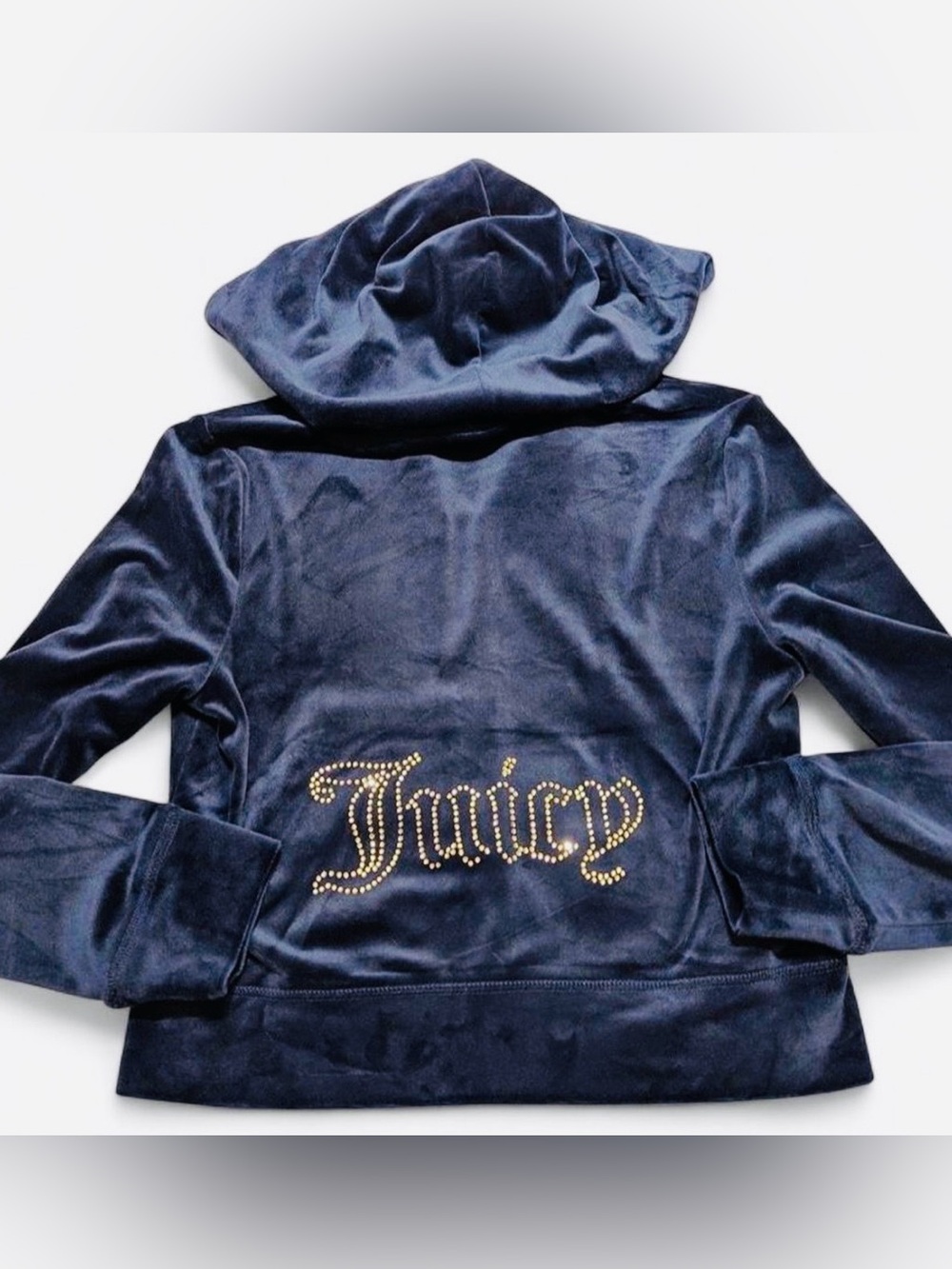 Juicy Couture New Blue Velour Jacket Medium Vintage